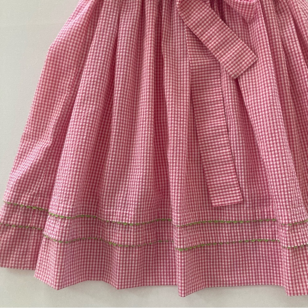Anavini Girls 5 Popsicles Pink Smocked Dress Spring Summer - Picture 9 of 11
